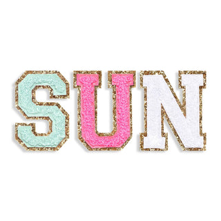 Sun Multi Varsity Letter Patches