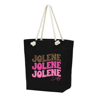 Jolene Black Castaway Tote #HP734-BLK-JOLENE