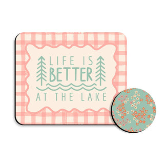 Life is Better at the Lake Desk Set