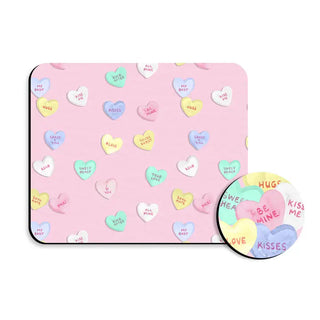 Candy Hearts Desk Set #SDESK-NCHRT-CANDY