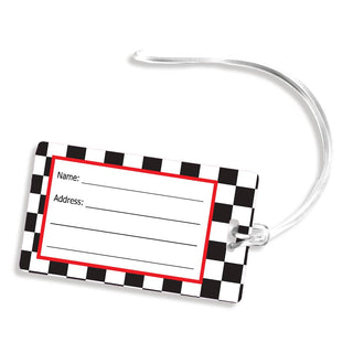 Softball Bow Bag Tag