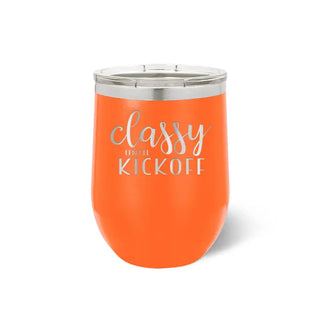 Classy Until Kickoff Tumbler #TWB12-KICK-BLK