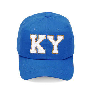 KY Varsity Letter Royal Blue Cap