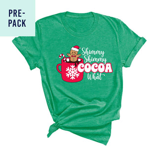 Shimmy, Shimmy Cocoa What Heather Green T-Shirt Pre-Pack