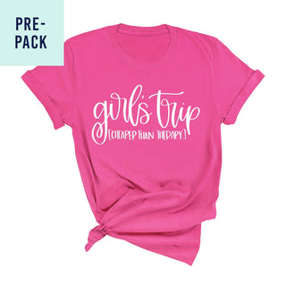 Girl's Trip Hot Pink T-Shirt 9 pc Set #PACK-PK-GIRL23