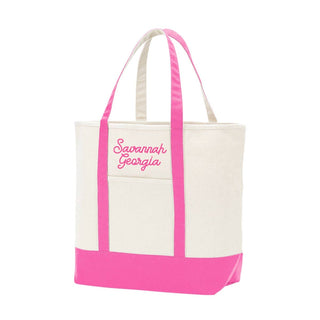 Savannah Georgia Hot Pink Everyday Tote