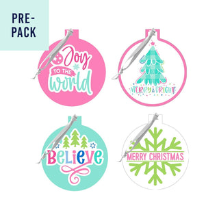 Holly Jolly Ornament Set