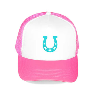 Horseshoe Trucker Hat #M197VL-BLK-HS