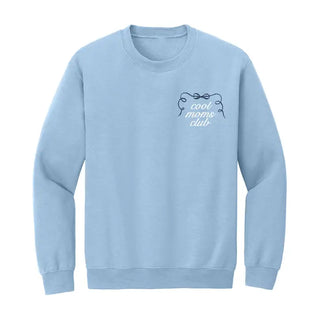 Cool Moms Club Embroidered Sweatshirt #MSW-BOWCMC