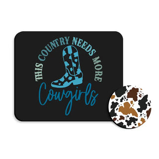 Country Needs More Cowgirls Desk Set #SDESK-NCOWGIRLS-COW
