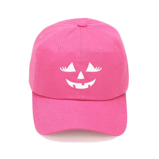 Hot Pink Jackie-O-Lantern Cap