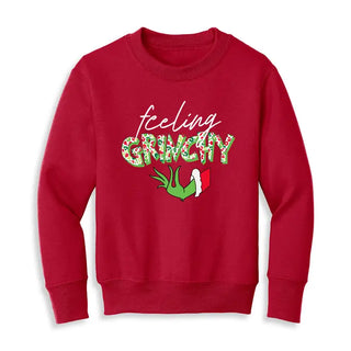 Feeling Grinchy Kid's Sweatshirt