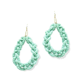 Mint Knotical Earrings #VLJE3035-MINT