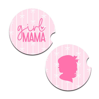 Girl Mama Car Coaster Set #SPACK-CC132-GMAMA