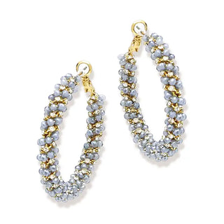 Calypso Miley Earrings #VLJE3717-BLU