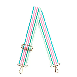 Palm Beach Stripe Crossbody Strap #MNA109VL-PB