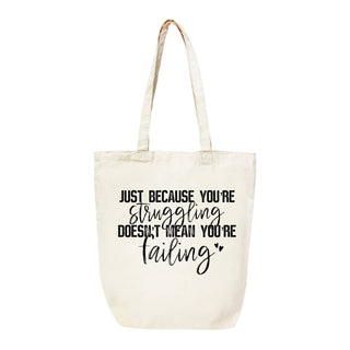 Just Because Canvas Tote