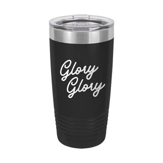Glory Glory Black Tumbler