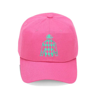 Hot Pink Jockey Jersey Cap