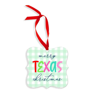 Merry Christmas State Ornament
