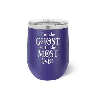 Ghost With the Most Tumbler #TWB12-GHOST-BLK