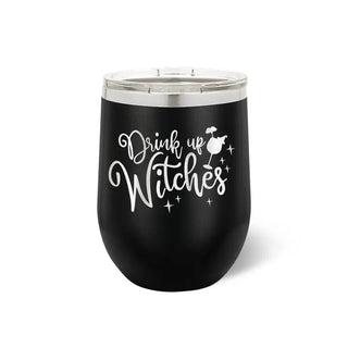 Drink Up Witches 12oz. Tumbler #TWB12-DRINKWITCH-BLK