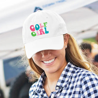 Golf Girl Embroidered Cap