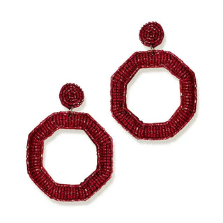 Garnet Sammi Earrings #VLJE1334-GAR