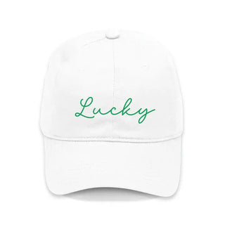 White Lucky Cap