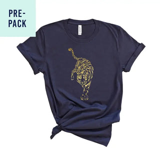 Gold Tiger Navy T-Shirt 9 pc Set #PACK-NAVY-GDTIGER