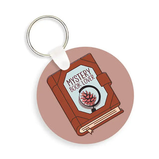 Mystery Book Lover Keychain #SKC-RD-MYSBOOK