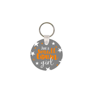 Just a Small-Town Girl Tennessee Tri-Star Keychain #SKC-RD-TSTRGIRL
