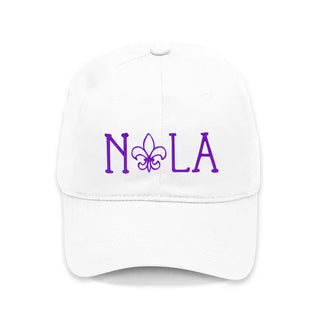 White NOLA Cap