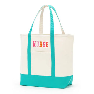 Nurse Everyday Tote #M733VL-MINT-PKNUR