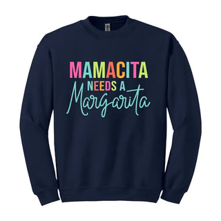 Mamacita Sweatshirt #HPSW-NAVYSM-MARG23
