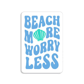 Beach More Keepsake Card #VLJC-1357SV-BMORE