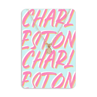 Charleston South Carolina Art Keepsake Card #VLJC-1353GD-CHSART