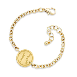 Baseball/Softball Bracelet #ACB-ABGD-BASEBALL-MRGD