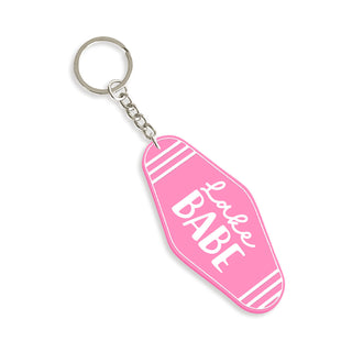 Lake Babe Keychain #ACK-HOTEL-HTPKWHT-LBABE