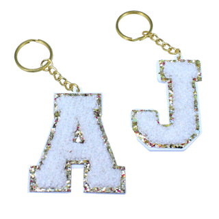 Acrylic Creme Letter Keychain #ACK-LETTER-CREME
