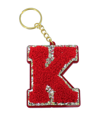 Acrylic Red Letter Keychain #ACK-LETTER-RED
