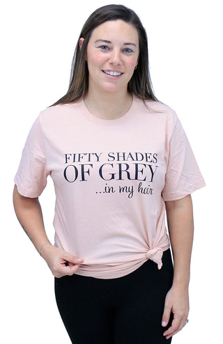 50 Shades of Grey T-Shirt #HPTS43-BLUSH-50SHADES