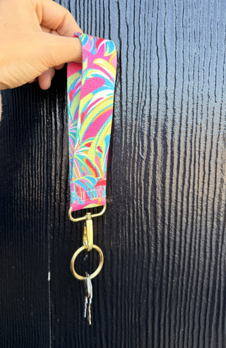 Let's Get Tropical Keychain Wristlet Strap #MNA106VL-TRP