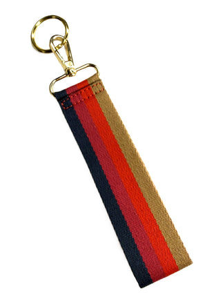 Bright Stripe Keychain Wristlet Strap #MNA106VL-STRP