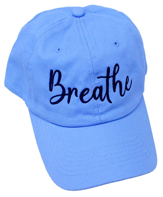 Breathe Light Blue Cap #M190VL-LTBLU-BREATHE
