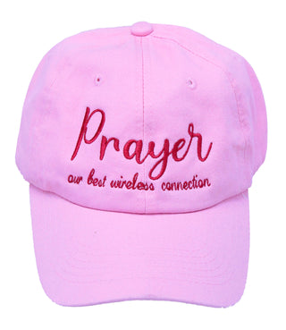 Light Pink Prayer Cap #M190VL-LTPK-PRAYER