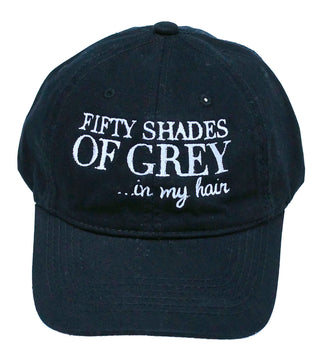 50 Shades of Grey Hair Cap #M190VL-BLK-GREY