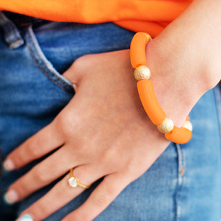 Orange Wrenley Bracelet #VLJB2495-ORG