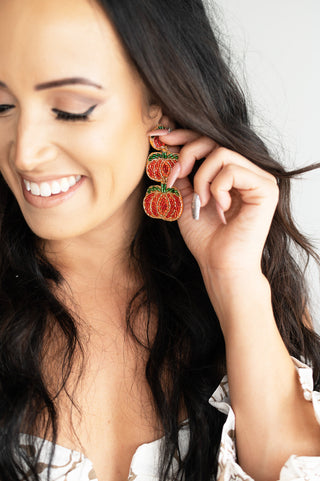 Fallin in Love Earrings #VLJE0097-PUM