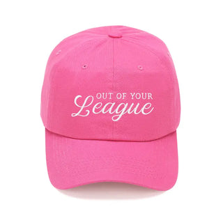 Hot Pink Out of Your League Cap